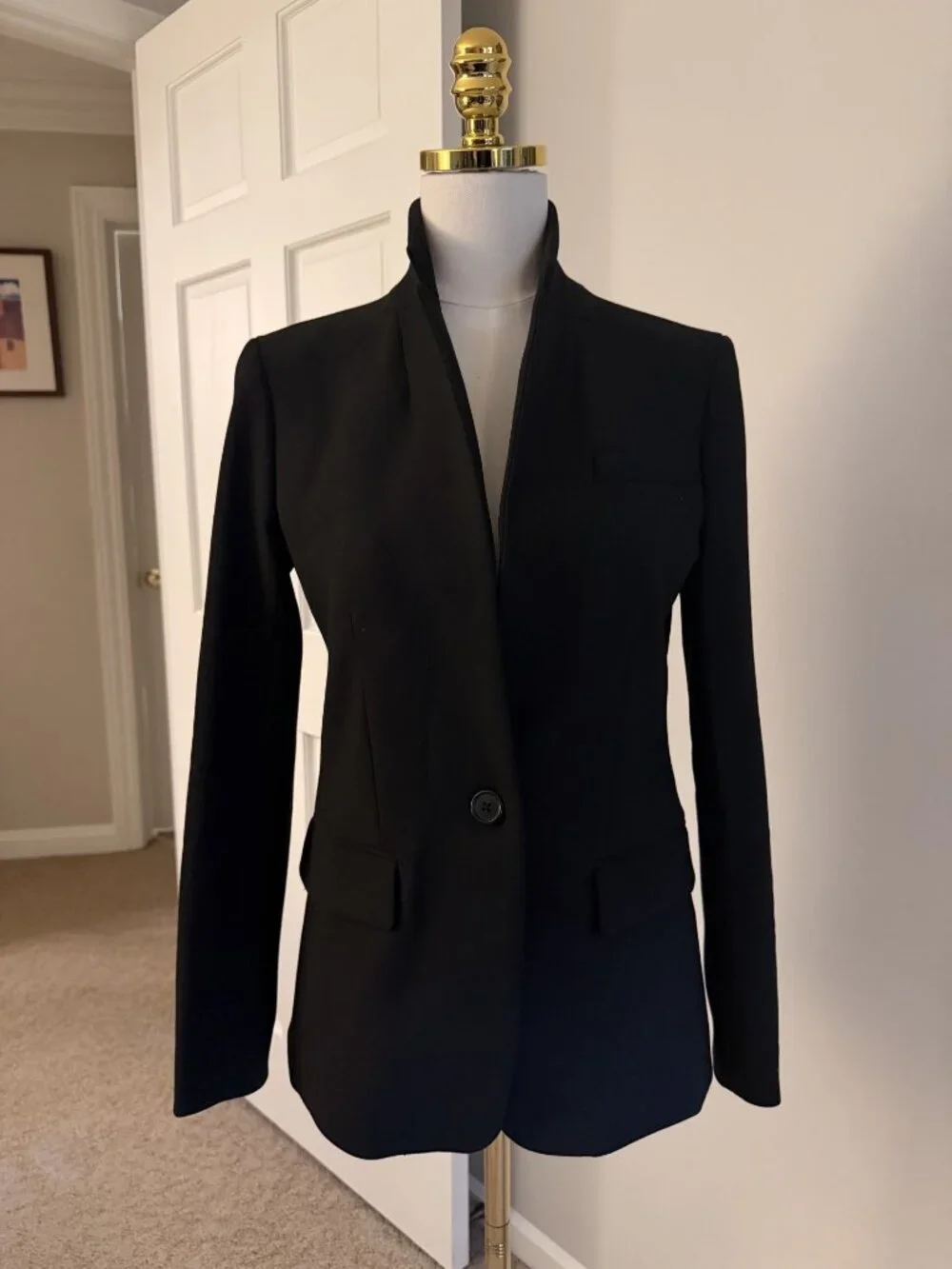 J.Crew Regent Blazer - Four-Season Stretch - Black - Size 0